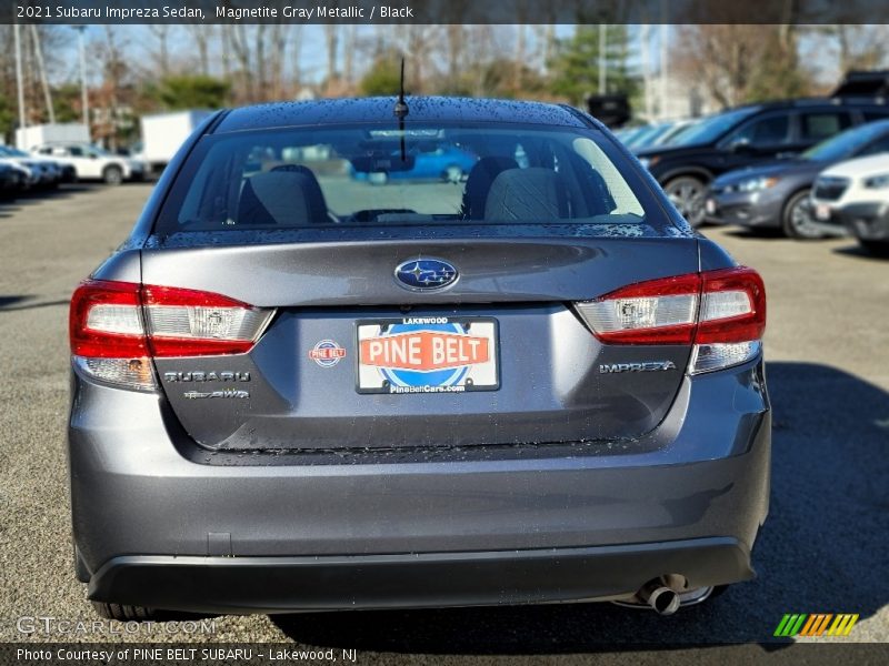 Magnetite Gray Metallic / Black 2021 Subaru Impreza Sedan