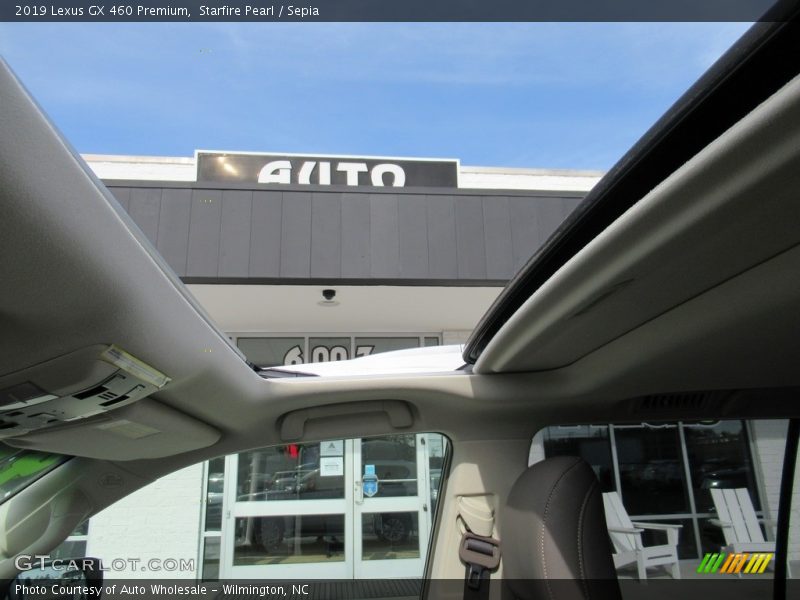 Starfire Pearl / Sepia 2019 Lexus GX 460 Premium