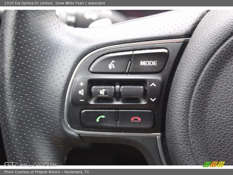  2016 Optima SX Limited Steering Wheel