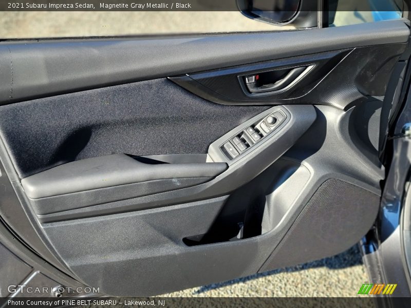 Magnetite Gray Metallic / Black 2021 Subaru Impreza Sedan
