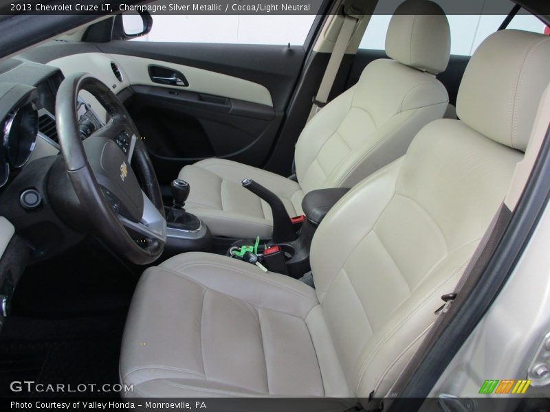  2013 Cruze LT Cocoa/Light Neutral Interior