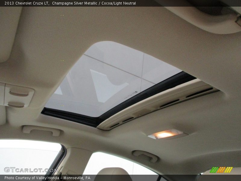 Sunroof of 2013 Cruze LT