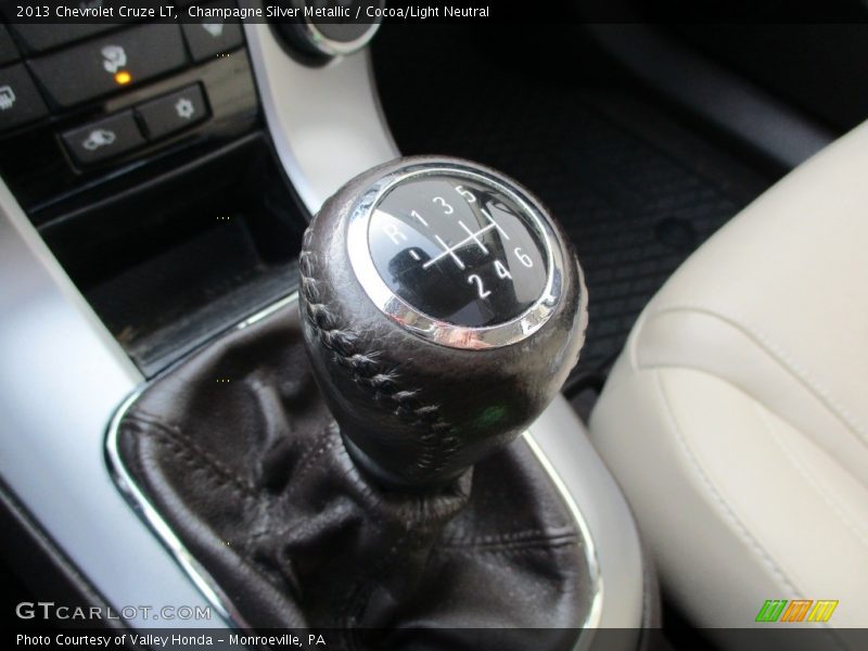  2013 Cruze LT 6 Speed Manual Shifter