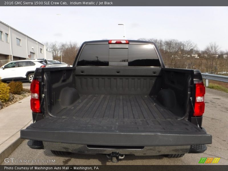 Iridium Metallic / Jet Black 2016 GMC Sierra 1500 SLE Crew Cab