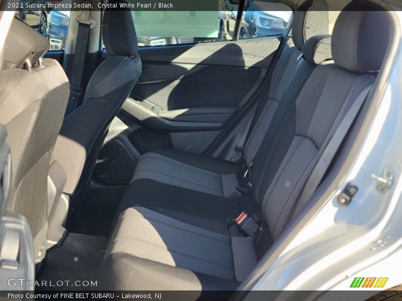 Crystal White Pearl / Black 2021 Subaru Impreza Sedan