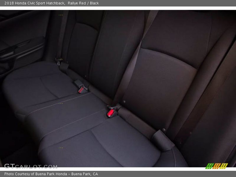 Rallye Red / Black 2018 Honda Civic Sport Hatchback