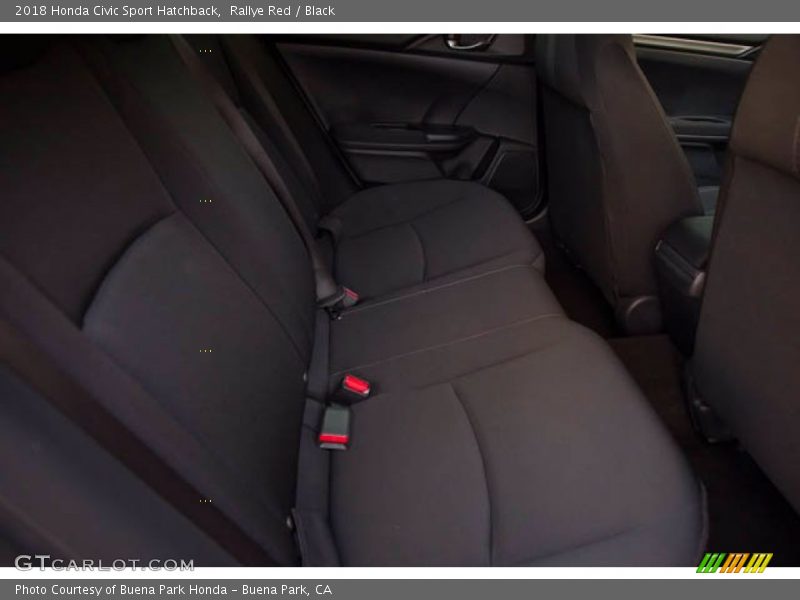 Rallye Red / Black 2018 Honda Civic Sport Hatchback