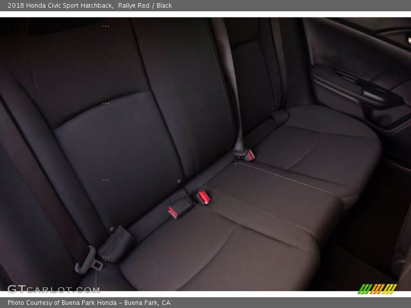 Rallye Red / Black 2018 Honda Civic Sport Hatchback
