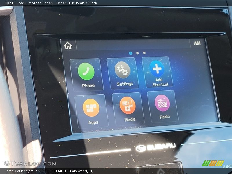 Ocean Blue Pearl / Black 2021 Subaru Impreza Sedan