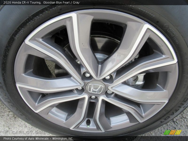 Obsidian Blue Pearl / Gray 2020 Honda CR-V Touring