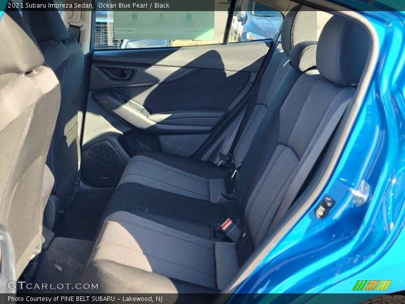 Ocean Blue Pearl / Black 2021 Subaru Impreza Sedan
