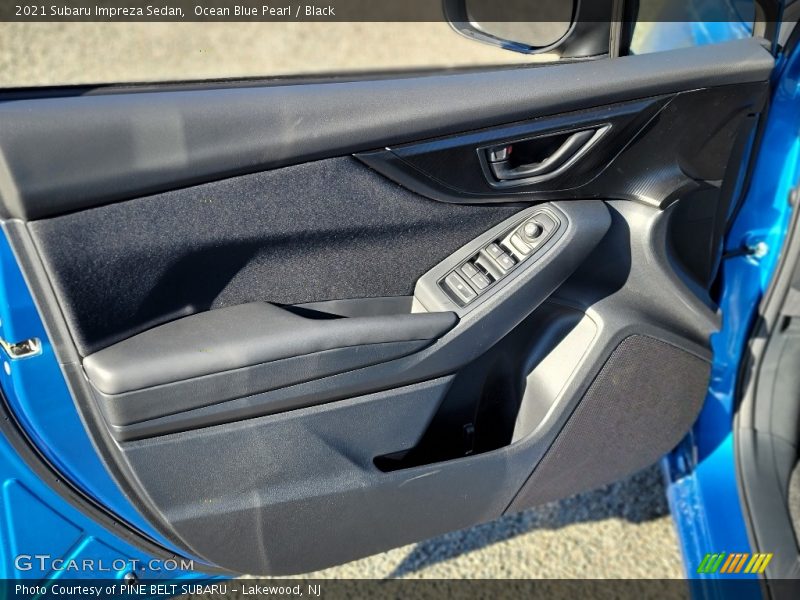 Ocean Blue Pearl / Black 2021 Subaru Impreza Sedan