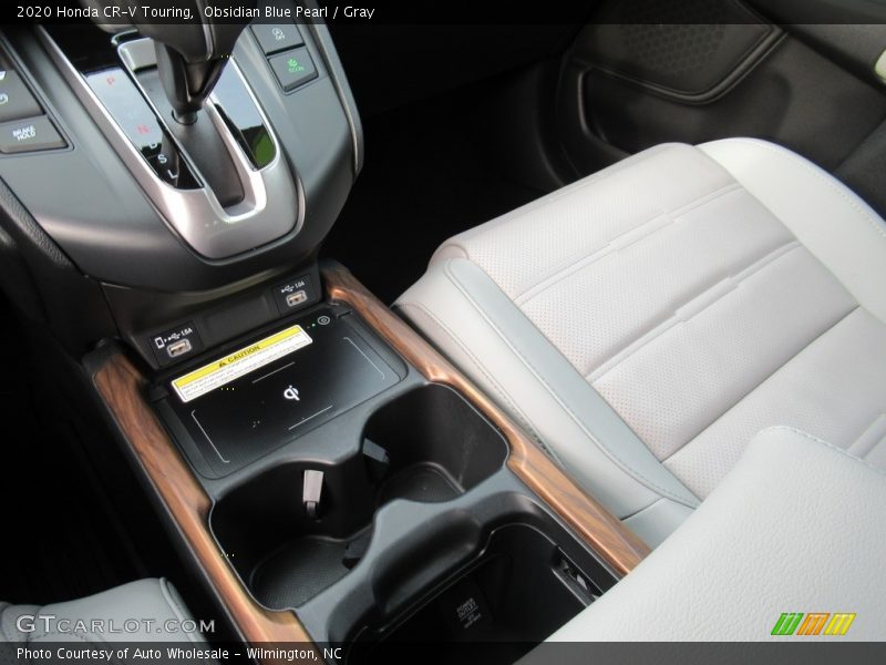 Obsidian Blue Pearl / Gray 2020 Honda CR-V Touring
