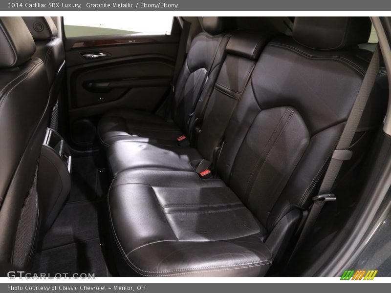 Graphite Metallic / Ebony/Ebony 2014 Cadillac SRX Luxury