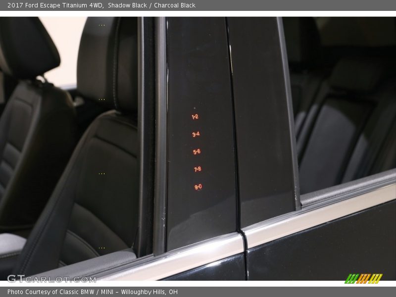 Shadow Black / Charcoal Black 2017 Ford Escape Titanium 4WD