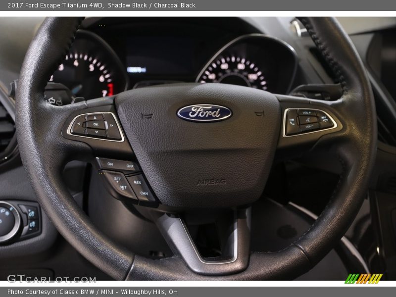 Shadow Black / Charcoal Black 2017 Ford Escape Titanium 4WD