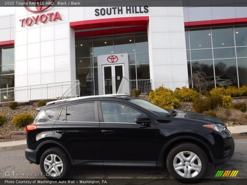Black / Black 2015 Toyota RAV4 LE AWD