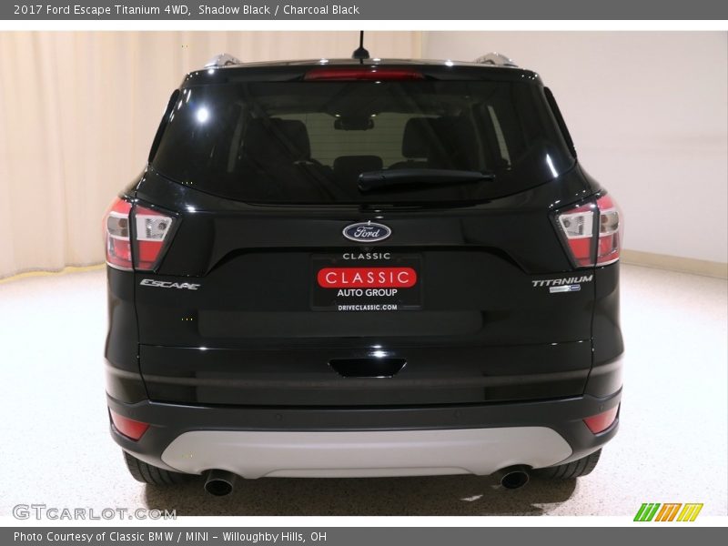 Shadow Black / Charcoal Black 2017 Ford Escape Titanium 4WD