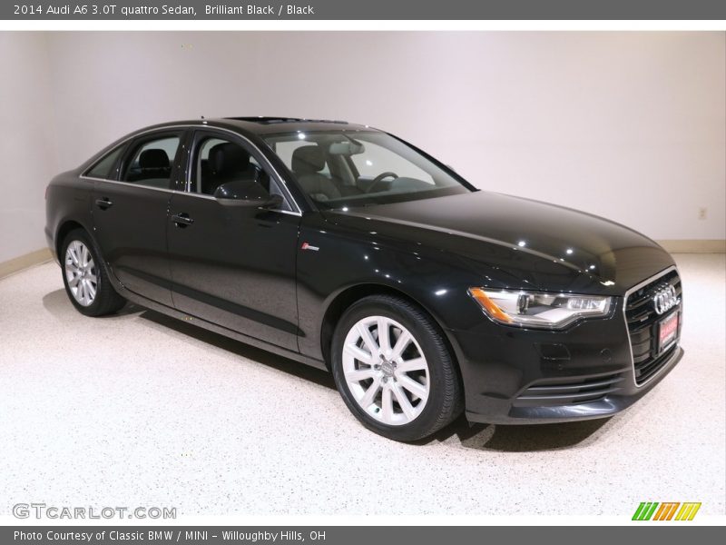 Brilliant Black / Black 2014 Audi A6 3.0T quattro Sedan