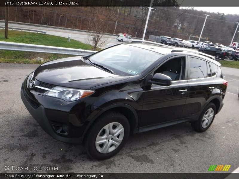 Black / Black 2015 Toyota RAV4 LE AWD