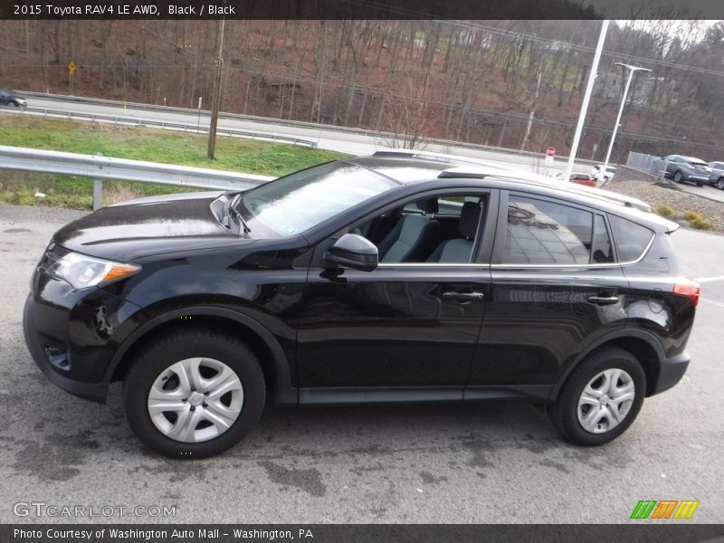 Black / Black 2015 Toyota RAV4 LE AWD