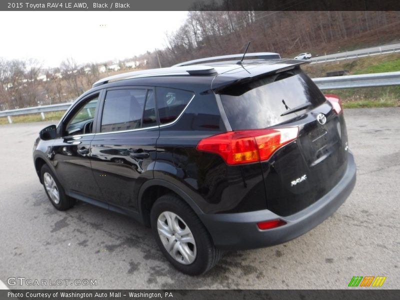 Black / Black 2015 Toyota RAV4 LE AWD