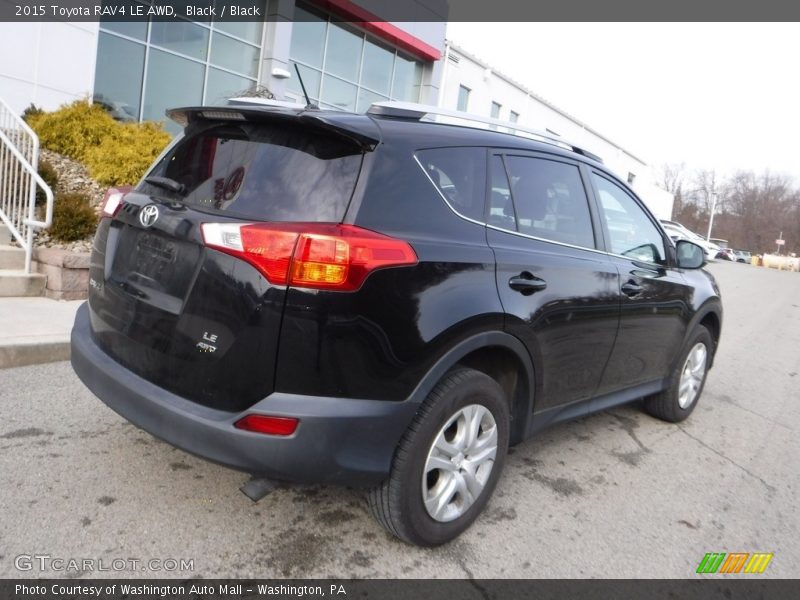 Black / Black 2015 Toyota RAV4 LE AWD