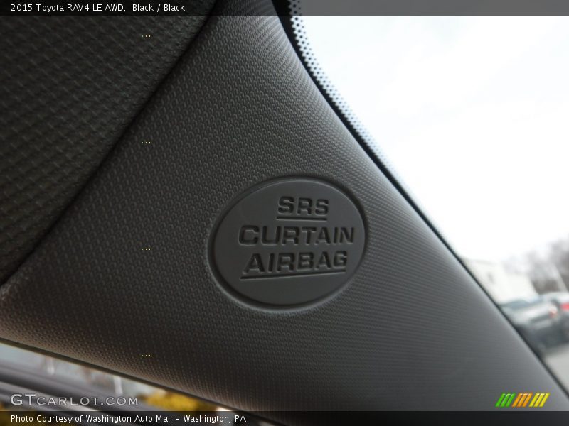 Black / Black 2015 Toyota RAV4 LE AWD