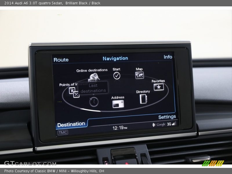 Brilliant Black / Black 2014 Audi A6 3.0T quattro Sedan