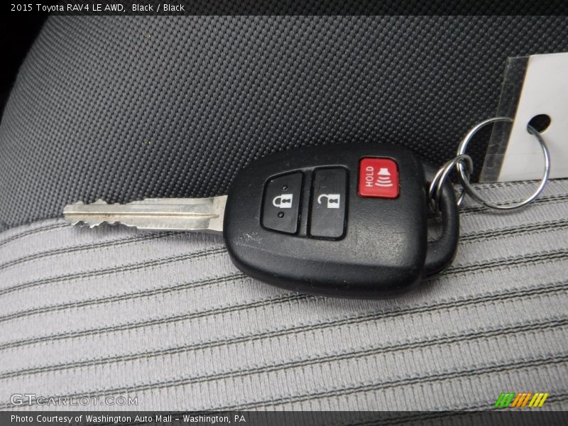 Black / Black 2015 Toyota RAV4 LE AWD