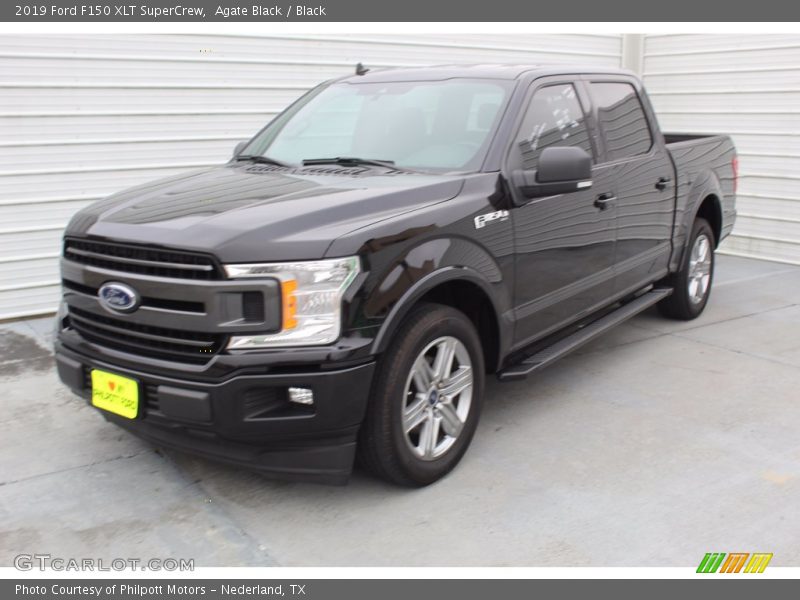 Agate Black / Black 2019 Ford F150 XLT SuperCrew