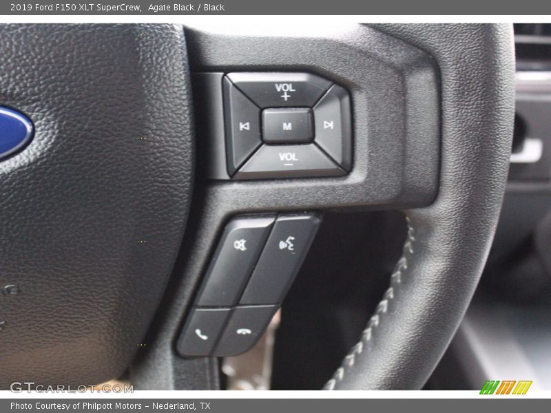 Agate Black / Black 2019 Ford F150 XLT SuperCrew