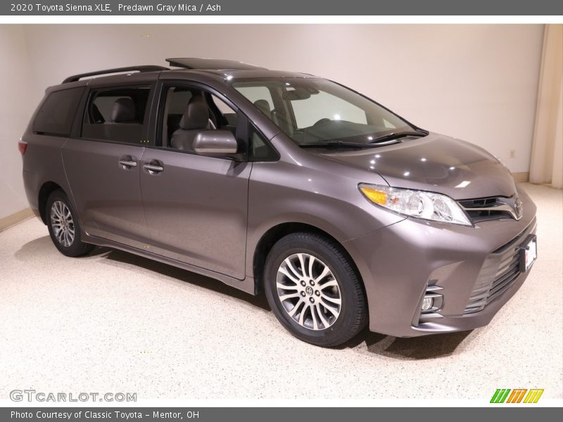 Predawn Gray Mica / Ash 2020 Toyota Sienna XLE