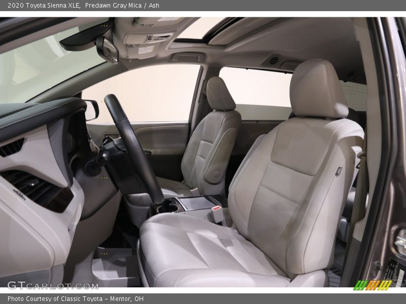 Predawn Gray Mica / Ash 2020 Toyota Sienna XLE