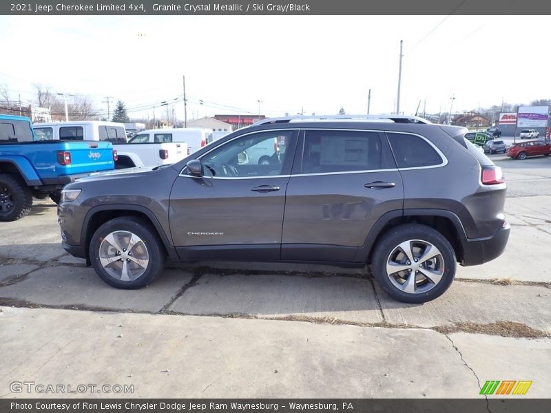 Granite Crystal Metallic / Ski Gray/Black 2021 Jeep Cherokee Limited 4x4