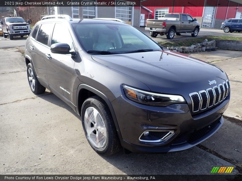 Granite Crystal Metallic / Ski Gray/Black 2021 Jeep Cherokee Limited 4x4