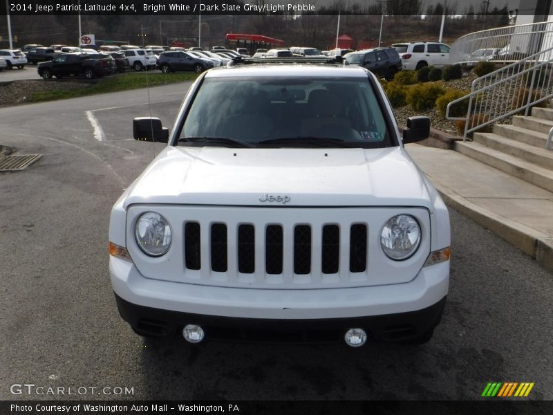 Bright White / Dark Slate Gray/Light Pebble 2014 Jeep Patriot Latitude 4x4