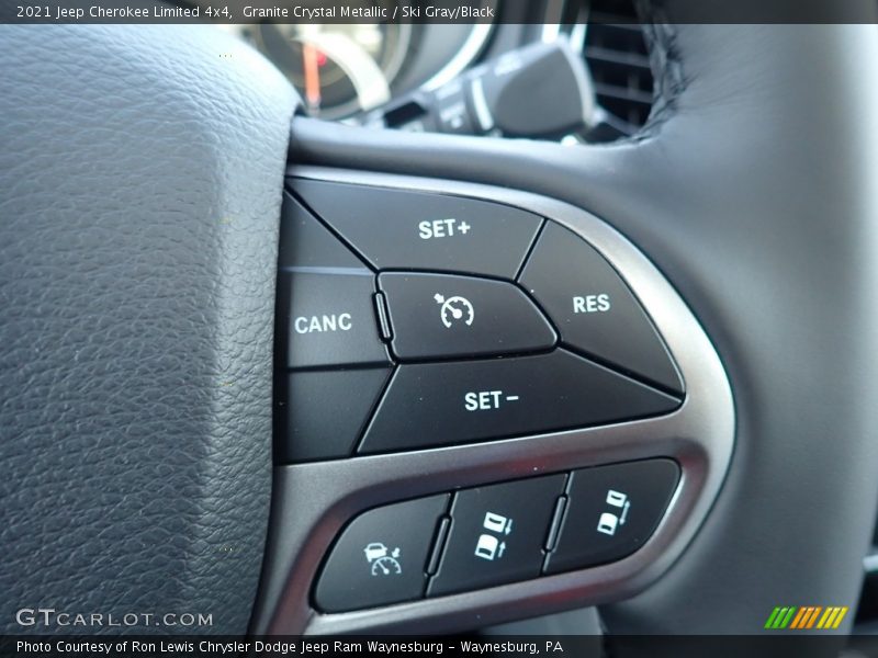 Granite Crystal Metallic / Ski Gray/Black 2021 Jeep Cherokee Limited 4x4