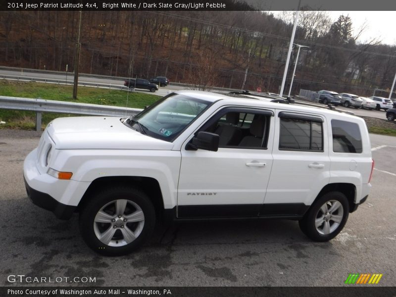 Bright White / Dark Slate Gray/Light Pebble 2014 Jeep Patriot Latitude 4x4