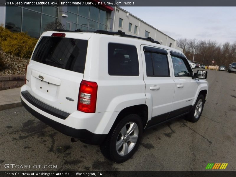 Bright White / Dark Slate Gray/Light Pebble 2014 Jeep Patriot Latitude 4x4