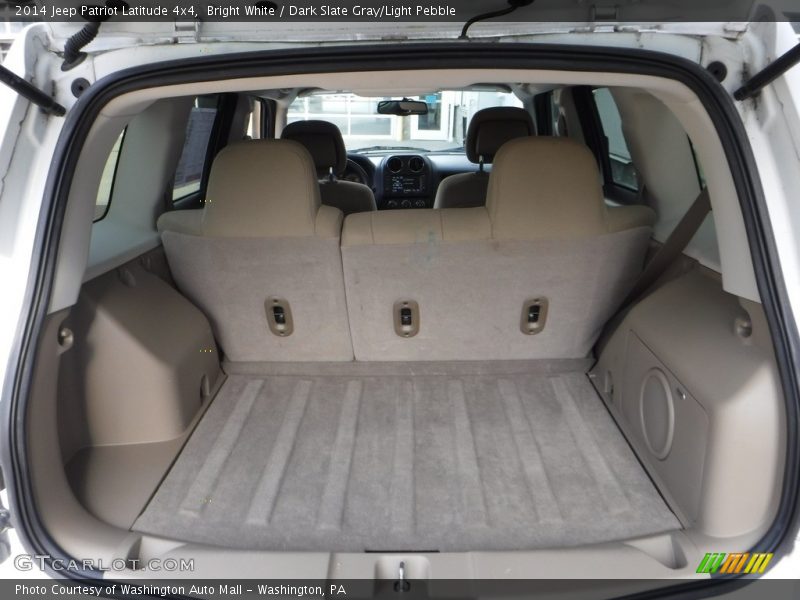 Bright White / Dark Slate Gray/Light Pebble 2014 Jeep Patriot Latitude 4x4