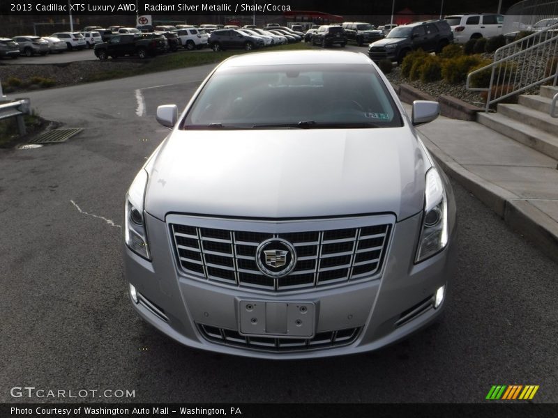 Radiant Silver Metallic / Shale/Cocoa 2013 Cadillac XTS Luxury AWD