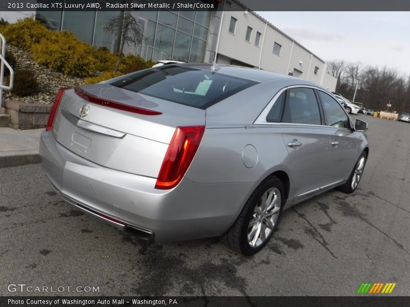 Radiant Silver Metallic / Shale/Cocoa 2013 Cadillac XTS Luxury AWD