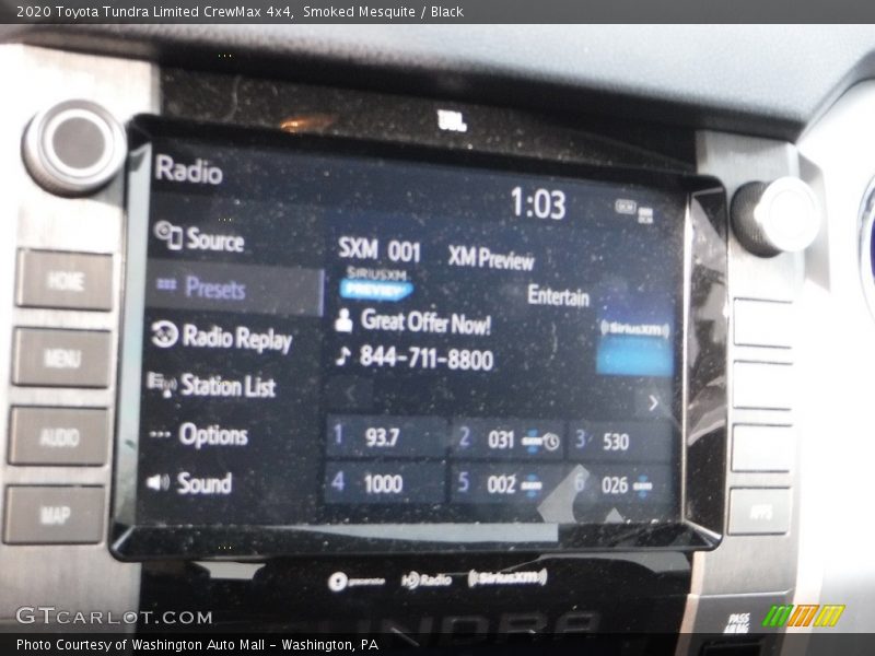 Smoked Mesquite / Black 2020 Toyota Tundra Limited CrewMax 4x4