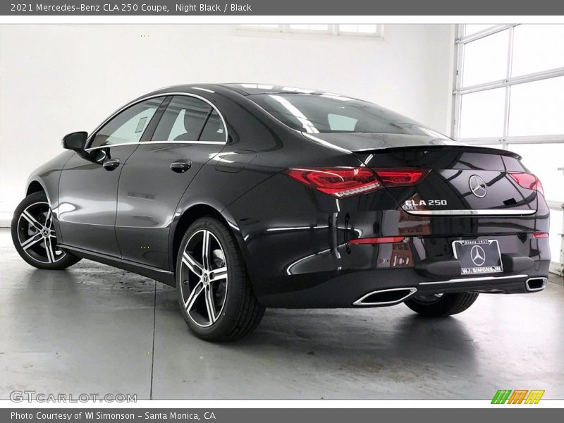Night Black / Black 2021 Mercedes-Benz CLA 250 Coupe