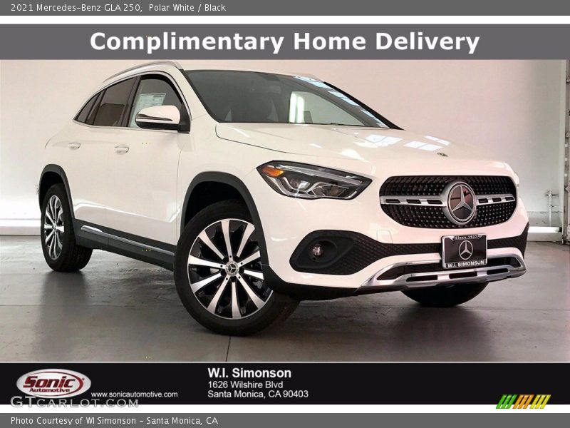 Polar White / Black 2021 Mercedes-Benz GLA 250