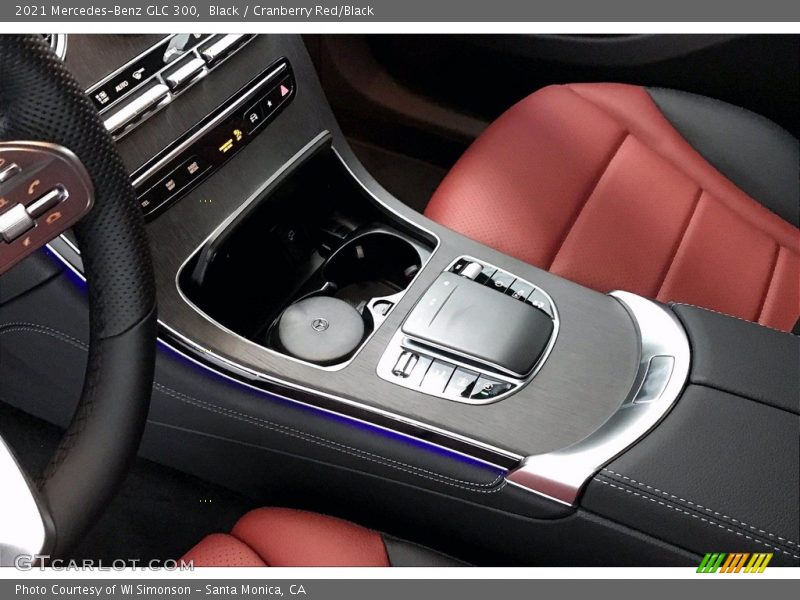 Black / Cranberry Red/Black 2021 Mercedes-Benz GLC 300