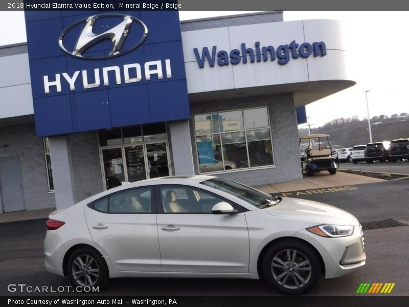 Mineral Beige / Beige 2018 Hyundai Elantra Value Edition