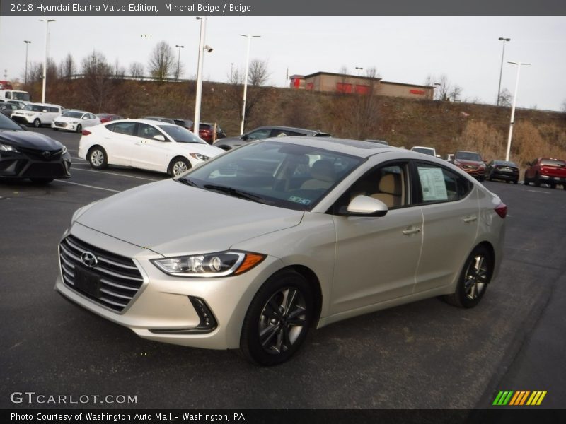 Mineral Beige / Beige 2018 Hyundai Elantra Value Edition