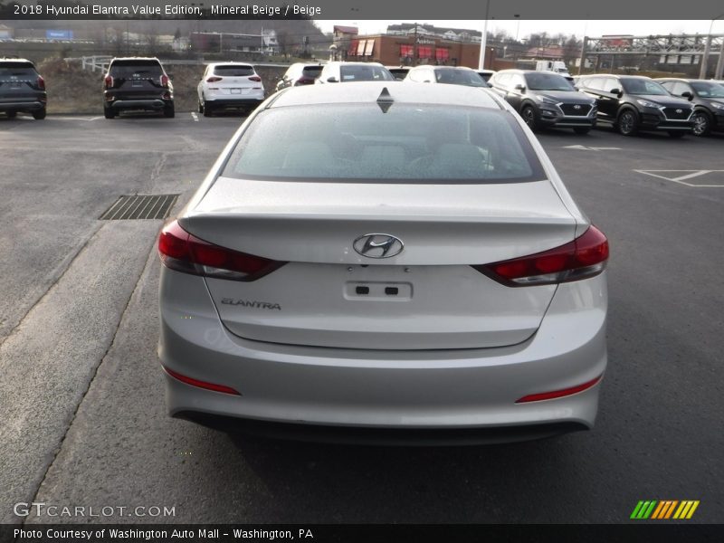 Mineral Beige / Beige 2018 Hyundai Elantra Value Edition
